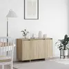 Image de vidaXL Buffet Chêne sonoma 120 x 41 x 75 cm Bois d'ingénierie