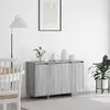 Image de vidaXL Buffet Sonoma gris 120 x 41 x 75 cm Bois d'ingénierie