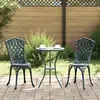 Image de vidaXL Ensemble Bistro de Jardin 3 pcs - Vert