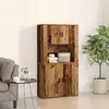 Image de vidaXL Haut Armoire Bois ancien 80 x 33 x 150 cm Bois d'ingénierie