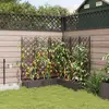 Image de vidaXL Jardinières avec système d'irrigation en 5 pcs - Marron