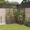Image de vidaXL Jardinières avec Système d'Irrigation 5 pcs - Marron