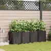 Image de vidaXL Jardinières avec Système d'Irrigation 4 pcs - Marron