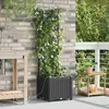 Image de vidaXL Jardinières avec système d'irrigation pour plantes Noir