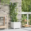 Image de vidaXL Jardinières avec Système d'Irrigation - Blanc