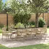 Image de vidaXL Ensemble salle à manger jardin 9 pièces