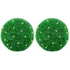Image de VidaXL Boules de Buis Artificielles avec LED - 45 cm