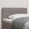 Image de vidaXL Tête de lit Taupe 100 cm tissu