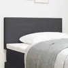 Image de vidaXL Tête de lit Gris foncé 90 cm Tissu en velours côtelé