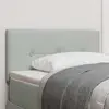 Image de vidaXL Tête de lit Gris clair 100 cm Velours