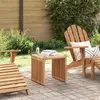 Image de vidaXL Table d'appoint de jardin Marron 45 x 42,5 x 45 cm