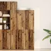 Image de vidaXL Haut Armoire 2 pcs Bois ancien 80 x 42 x 185 cm