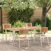 Image de vidaXL Ensemble de repas extérieur 5 pcs