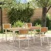 Image de vidaXL Ensemble de repas extérieur 5 pcs