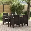 Image de vidaXL Chaises de Jardin - Ensemble de 4 Marron