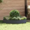 Image de vidaXL Anneau de jardinière 5 pcs Anthracite 120 x 120 x 20 cm