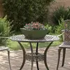 Image de vidaXL Cache-pot de jardin Vert olive 40 x 40 x 15 cm