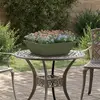 Image de vidaXL Cache-pot de jardin 5 pcs Vert olive 50 x 50 x 15 cm