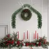 Image de vidaXL Guirlande de Noël 2 pcs Vert 20 m PVC
