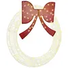 Image de vidaXL Couronne avec 150 LED Blanc chaud 120 cm Acrylique
