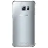 Image de Coque rigide Samsung transparente et argentée pour Samsung Galaxy S6 Edge Plus