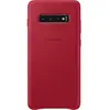 Image de Samsung Coque Cuir Galaxy S10 Plus - Rouge Bordeaux