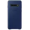 Image de Samsung Coque Cuir Galaxy S10 - Bleu Marine