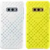 Image de Samsung Coques Perforées Galaxy S10e - Blanc & Jaune