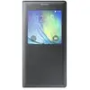 Image de Etui à rabat à zone transparente Samsung EF-CA700BC noir pour Galaxy A7 A700