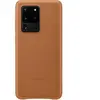 Image de Samsung Coque en cuir pour Galaxy S20 ULTRA 5G Marron