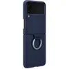 Image de Samsung Coque silicone avec anneau G Z FLIP3 - Navy
