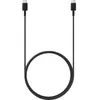 Image de Câble de charge USB-C vers USB-C, longueur 1,8m, charge rapide 25W Coloris Noir SAMSUNG EP-DX310JBEGEU