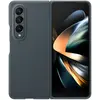 Image de Coque en cuir pour Samsung Galaxy Z Fold 4 Gris anthracite