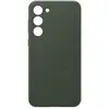 Image de Samsung Coque pour Samsung Galaxy S23 Plus 5G en Cuir Compatible avec Charge Sans Fil Vert