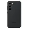 Image de Samsung Étui de protection S View Cover pour Galaxy S23 5G avec fenêtre Noir