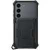 Image de Samsung Coque pour Galaxy S23 Ultra-Renforcée avec Support Amovible Noir