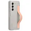 Image de Samsung Coque pour Samsung Galaxy Z Fold 5 Béquille et Lanière Interchangeable Gris clair