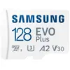 Image de CARTE MEMOIRE SAMSUNG 128G MICRO SD EVO PLUS 2024 avec adaptateur SD classe 10 Lecture 160 Mo/s Ecriture 160 Mo/s MB-MC128SA/EU
