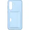 Image de Samsung Coque avec Porte Carte pour Galaxy A36 Card Slot Protection Légère Bleu clair