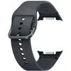 Image de Samsung Bracelet pour Galaxy Watch 130mm M/L 20mm Édition Sport en Silicone Gris anthracite