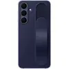Image de Samsung Coque pour Galaxy S25 FE en Silicone avec Poignée et Fonction Stand Bleu marine