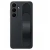 Image de Samsung Coque pour Galaxy S25 FE en Silicone avec Poignée et Fonction Stand Noir