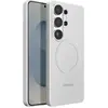 Image de Samsung Coque MagSafe pour Galaxy S26 Ultra Série Silicone Magnet Cover Antichoc Gris
