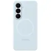Image de Samsung Coque MagSafe pour Galaxy S26 Plus en Silicone Souple et Antichoc Bleu clair
