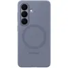 Image de Samsung Coque MagSafe pour Galaxy S26 en Silicone Souple et Antichoc Indigo