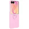 Image de Samsung Coque pour Galaxy Z Flip 8 avec Anneau Magnétique en Silicone Soft-Touch Rose