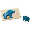 Image de Plan toys Mon 1er puzzle éléphant en bois