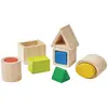 Image de Plan toys Boîte à formes en bois - 10 pièces