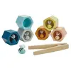 Image de Plan toys Jeu nid d'abeilles en bois - Multicolore