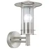Image de EGLO Lisio Applique Murale Extérieure - Acier Inoxydable